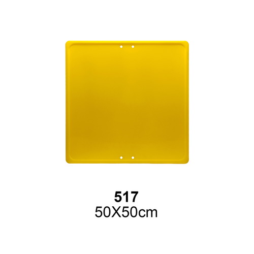 Señales económicas cuadradas de L50cm definitivas y de obra Señales indicaciones generales