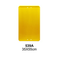 539A - Placa Amarrilla Perforación - 35x55 cm