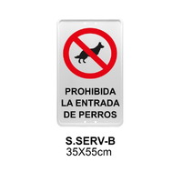 S.SERV-B - Señal informativa de servicios Blanca