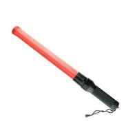 Balizamiento manual, paletas, bastón luminoso y banderas de señalización 9968 Bastón luminoso LED color rojo Ø40x540mm