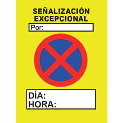 Señalizacion excepcional