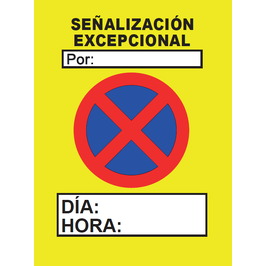 Señalizacion excepcional