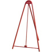 Trípode Alquilador Gigante tubular lacado rojo para cualquier señal