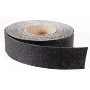 Cinta adhesiva antideslizante negra de 25mm y 50mm x 18m y 25mm x 5m