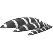 Separador de carril Modelo Zebra