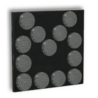 Señales luminosas LED para vehículos  Panel flecha direccional 13 focos leds Ø200mm