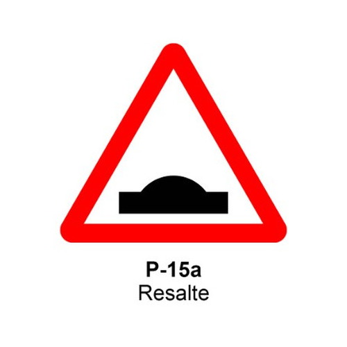 Señales económicas triangular de L70cm definitivas y de obra Señales de advertencia de peligro