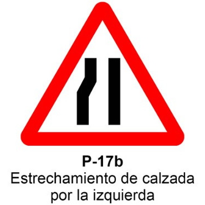 Señal MOPU acero triangular Señales de advertencia de peligro