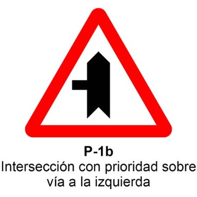 Señal MOPU acero triangular Señales de advertencia de peligro