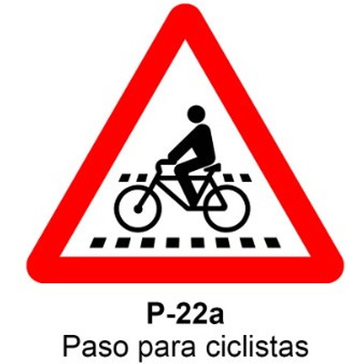 Señal MOPU acero triangular Señales de advertencia de peligro