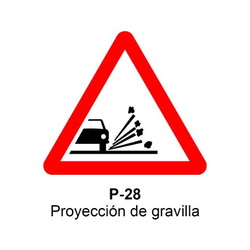 P-28 Proyección de gravilla Señales DEFINITIVAS (fondo blanco)