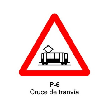 P-6 Cruce de tranvía