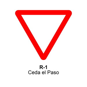 R-1 Ceda el paso