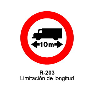 R-203 Limitación de longitud