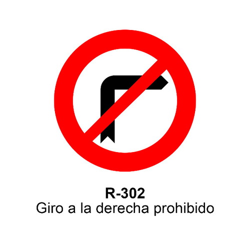 Señal MOPU acero circular Señales de prohibición