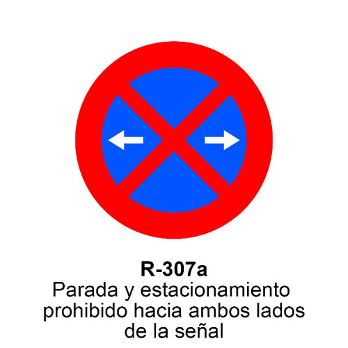 Señal MOPU aluminio circular Señales de obligación