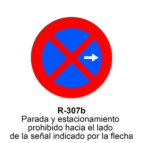 Señal MOPU aluminio circular Señales de obligación