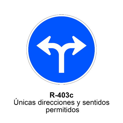 Señal MOPU acero circular obligación Señales de obligación