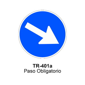 TR-401a Paso obligatorio