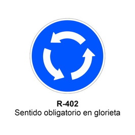 Señales MOPU Acero Señal MOPU acero circular obligación Señales de obligación