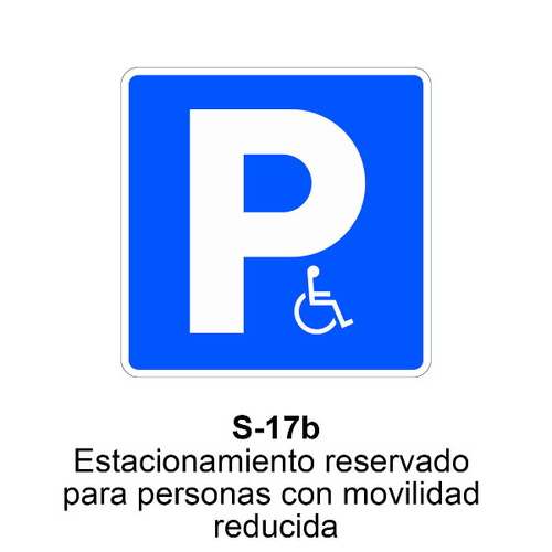 Señales económicas cuadradas de L50cm definitivas y de obra Señales indicaciones generales