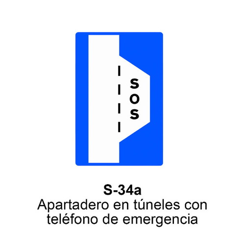 Señal MOPU acero rectangular y cuadrado Señal Indicaciones Generales