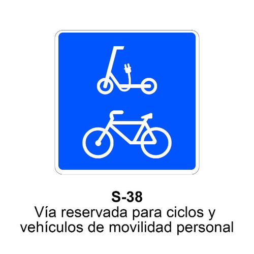 Señales económicas cuadradas de L50cm definitivas y de obra Señales indicaciones generales