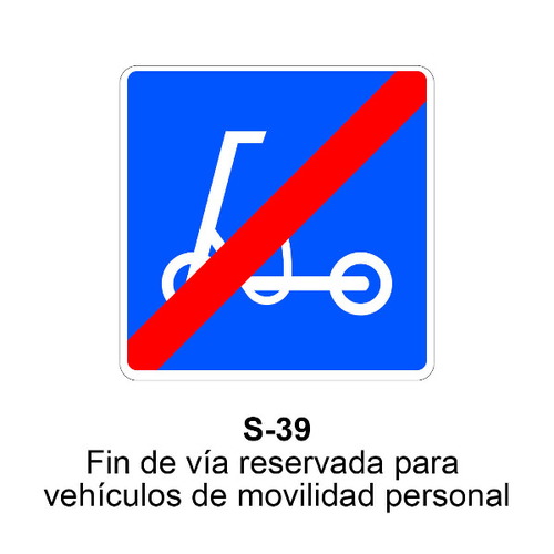 Señales económicas cuadradas de L50cm definitivas y de obra Señales indicaciones generales