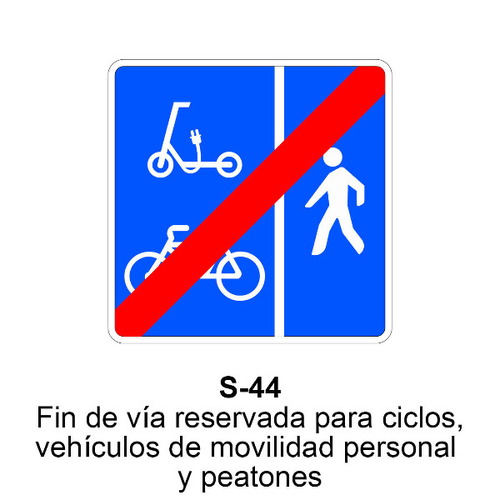 Señales económicas cuadradas de L50cm definitivas y de obra Señales indicaciones generales