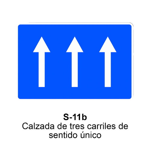 Señal MOPU acero rectangular y cuadrado Señal Indicaciones Generales