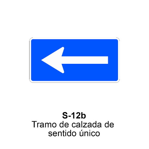Señal MOPU acero rectangular y cuadrado Señal Indicaciones Generales