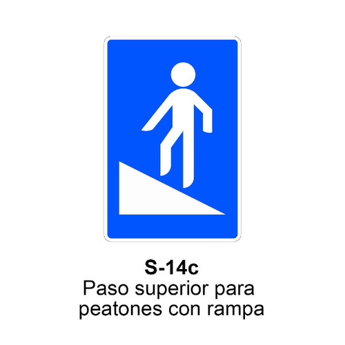 Señal MOPU acero rectangular y cuadrado Señal Indicaciones Generales