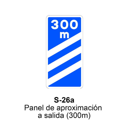 Señal MOPU acero rectangular y cuadrado Señal Indicaciones Generales