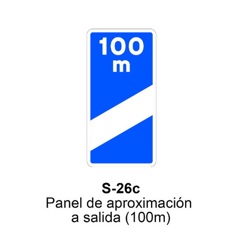 Señal MOPU acero rectangular y cuadrado Señal Indicaciones Generales
