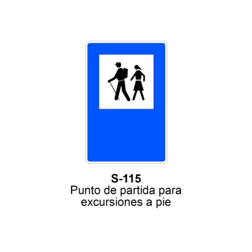 S-115 Punto de partida para excursiones a pie