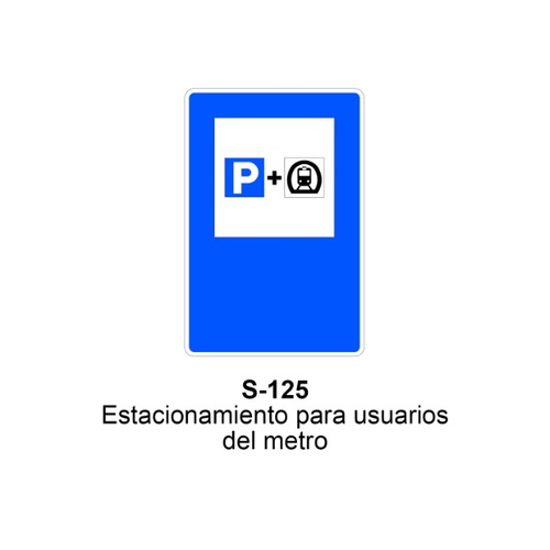 S-125 Estacionamiento para usuarios del ferrocarril interior