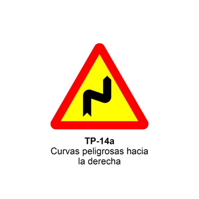 Señal MOPU acero triangular Señales de advertencia de peligro Señal MOPU acero triangular Señales de advertencia de peligro