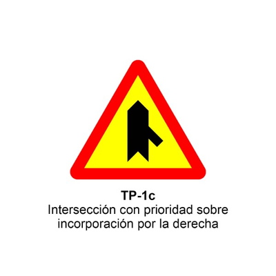 Señal MOPU acero triangular Señales de advertencia de peligro Señal MOPU acero triangular Señales de advertencia de peligro