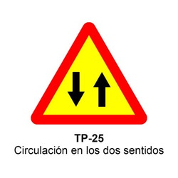 TP-25 Circulación en los dos sentidos
