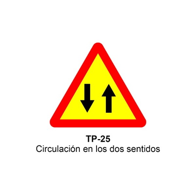Señal MOPU acero triangular Señales de advertencia de peligro Señal MOPU acero triangular Señales de advertencia de peligro