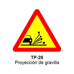 TP-28 Proyección de gravilla