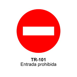 TR-101 Entrada prohibida