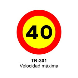TR-301 Velocidad máxima