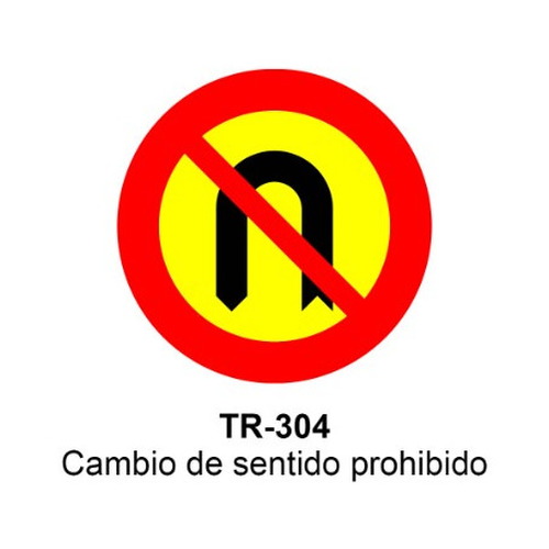 Señal MOPU acero circular Señales de prohibición