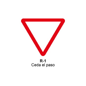 R-1 Ceda el paso