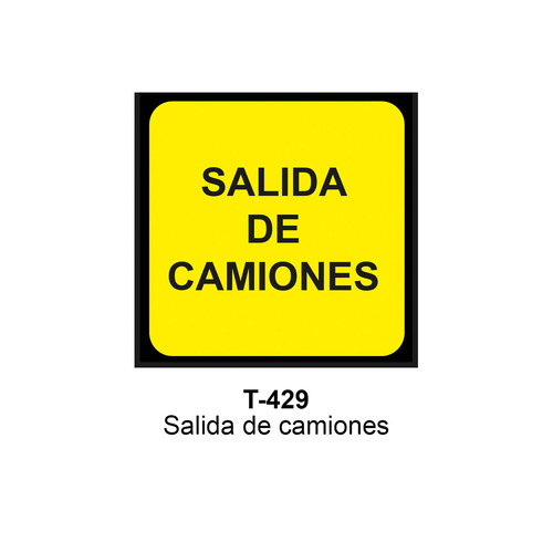 Señales económicas cuadradas de L50cm definitivas y de obra Señales indicaciones generales