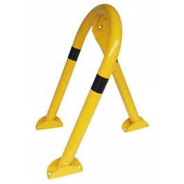 Cepos para parking y plantillas para pintar 421A Cepo acero lacado en amarillo para Parking 31x57cm