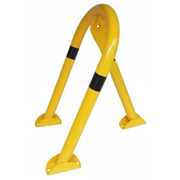 Cepo acero lacado en amarillo para Parking 31x57cm