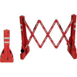 Vallas de plástico 7609 - Valla plástica R/B extensible hasta 2,1 m. Reflectante Vallas de plástico 7609 Valla plástica R/B extensible hasta 2,1 m. Reflectante