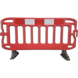 Vallas de plástico 7650 Valla plástico 2x1m Navigator roja
